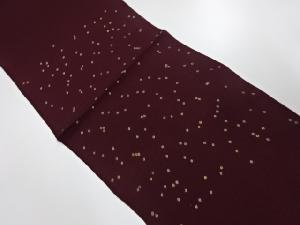 未使用品　正絹　縮緬地　帯揚げ